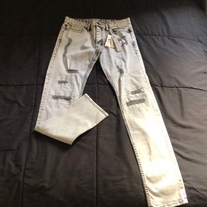 Grey Calvin clown jeans